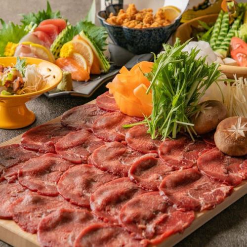 미치노쿠 명물의 쇠고기 요리! SNS에서도 인기있는 쇠고기 샤브샤브를 즐겨주세요!