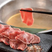 [Dinner] All-you-can-eat Tanshabu and Kurobe beef course! 3,718 yen per person (tax included)