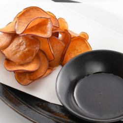 Sweet potato chips