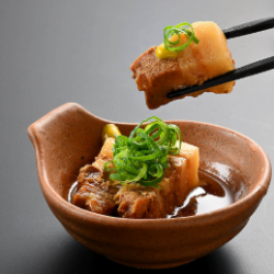 Simmered pork belly