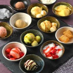 22 kinds of all-you-can-eat desserts!