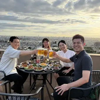 【金土日】夏季限定ビアガーデン　飲み放題付き120分