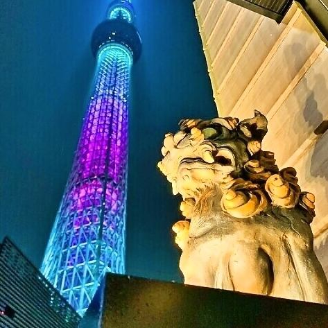 スカイツリーが目の前！