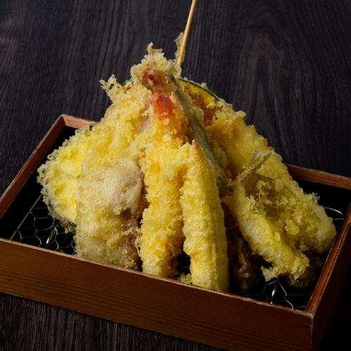 [Great Value!] Today's Selection of 10 Types of Tempura