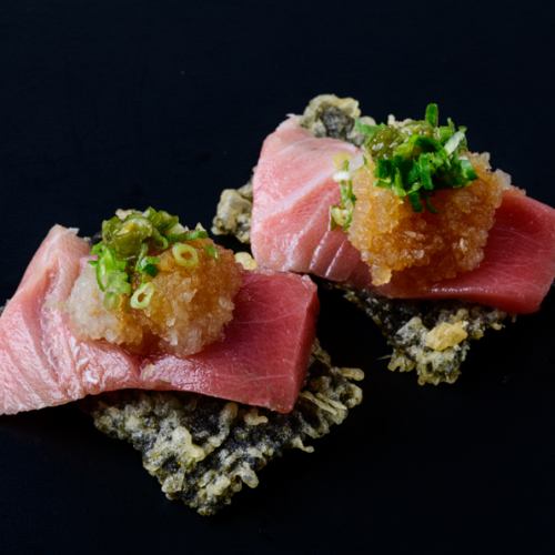 Bluefin tuna tempura