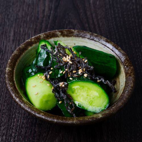 Addictive Salted Kelp Cucumber