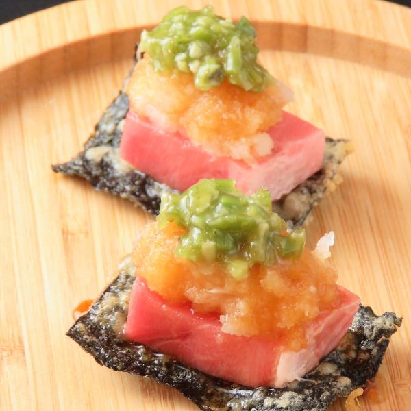[Over 90% order rate!!] Bluefin tuna tempura