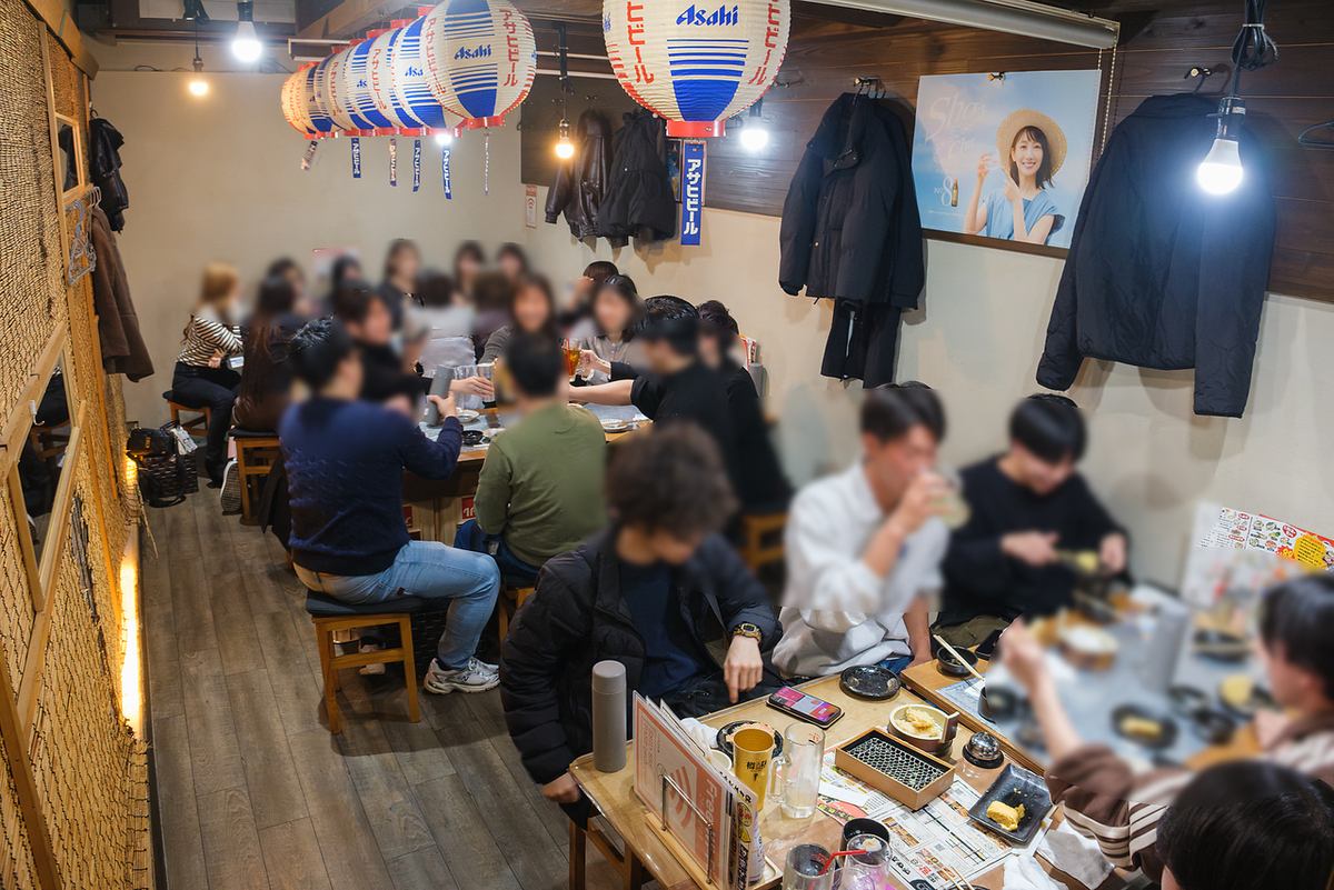 嬉しい飲み放題コースあり！！様々な宴会でご利用ください！
