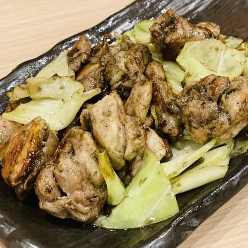 Charcoal-grilled chicken thigh