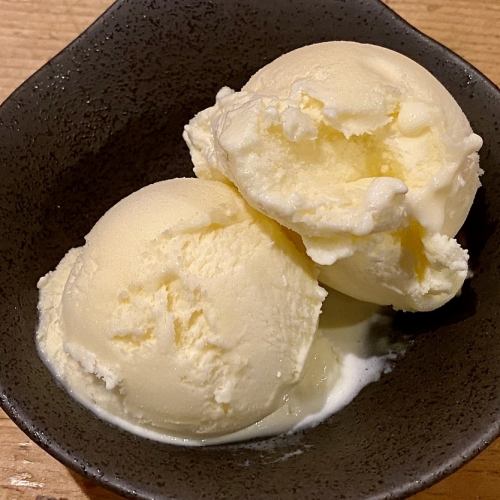 vanilla ice cream