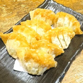 煎饺子