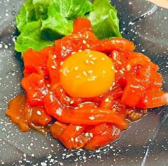 ▼金枪鱼生拌饭▼