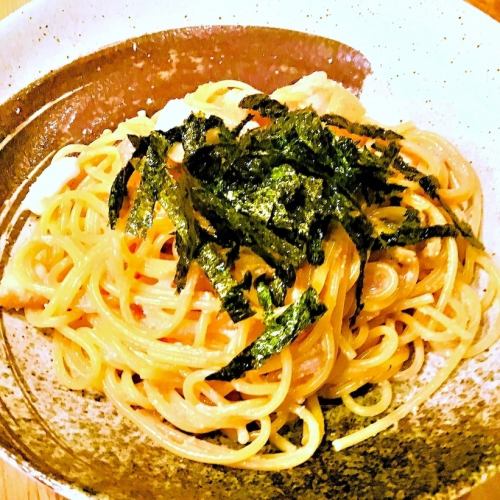 日式明太子意面