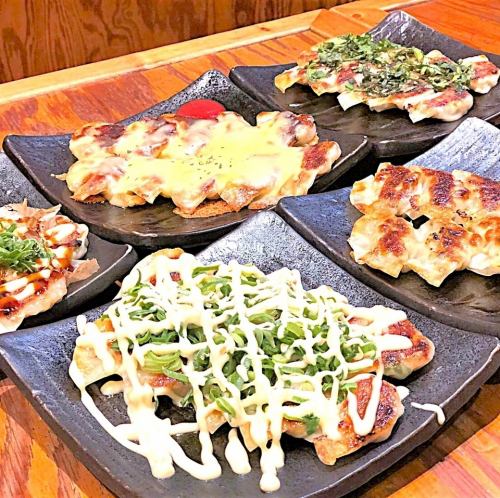 6种饺子拼盘