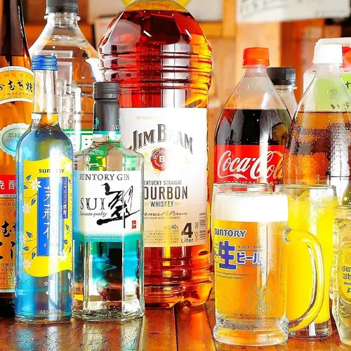 50種類以上飲み放題1800円