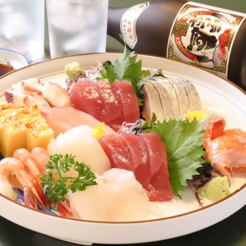 Assorted sashimi (1-5 servings)