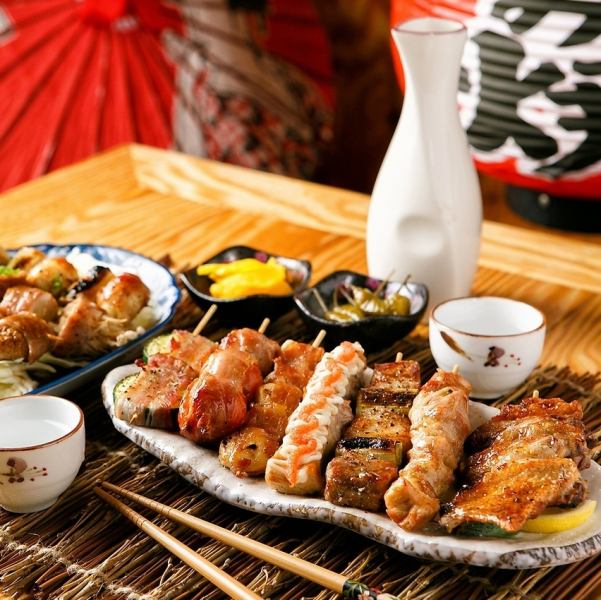 和牛・地鶏・野菜が詰まった贅沢プランをご用意！2時間飲み放題コースは3000円から！絶品郷土料理の宴会コースもご用意◎料理長が見極める地鶏や和牛を使用した自慢の炭火焼もぜひご賞味ください！ご宴会・飲み会・女子会など多様なシーンに対応！