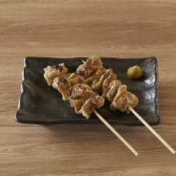 Roasted pork: Shiro (large intestine)