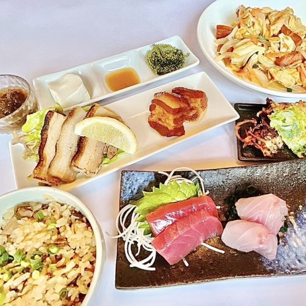 [如果你來宮古島]春天的祖母套餐!含稅3300日元