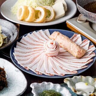 お隣の系列店「しゃぶ春」のご予約です!【宮古塩出汁しゃぶしゃぶ】ディナー限定セット 2,970円