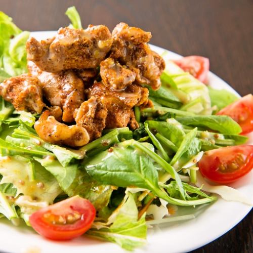 Tandoori chicken honey mustard salad