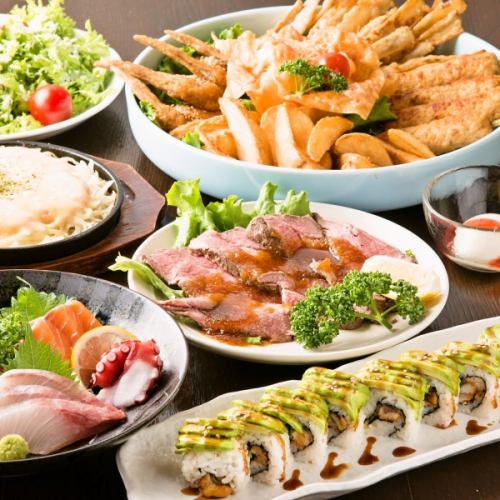 驚きコスパで心もお腹も満たされる★6種の多彩なコース