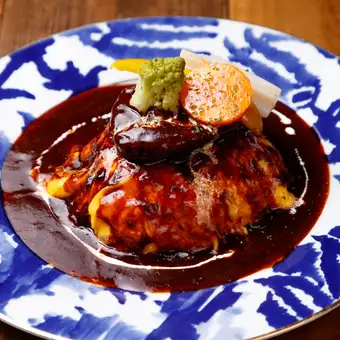 【ディナー・選べるメインセット】ドリンク1杯付き☆【本日のオムライス】2800円