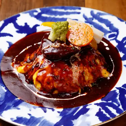 【ディナー・選べるメインセット】ドリンク1杯付き☆【本日のオムライス】2800円