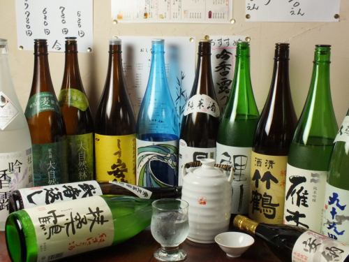 Sake and shochu enrichment !!