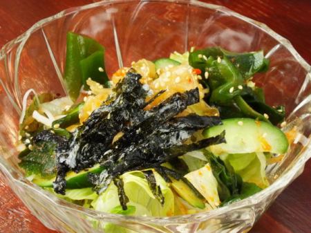 Spicy choregi salad