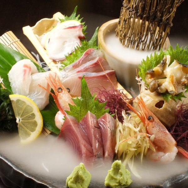 Master's whimsical sashimi platter