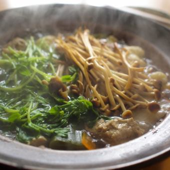 ★當季美食來襲! 【暢飲暢飲!精緻仙台香菜火鍋套餐】共7道菜! 5500日圓(含稅)