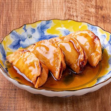 揚げ餃子（甘酢あんかけ）4個