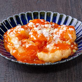 エビチリ定食