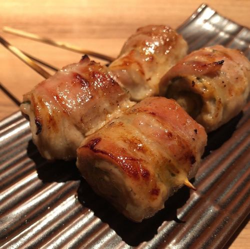 大葉味噌の豚巻き