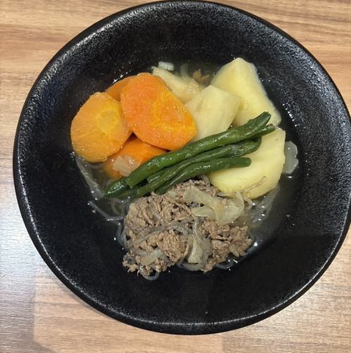 鶏ガラだしの肉じゃが