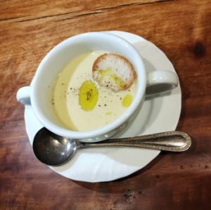 季節野菜のスープ