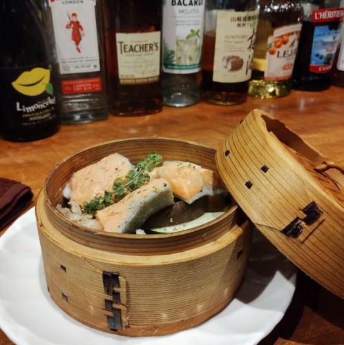 鮮魚のせいろ蒸し