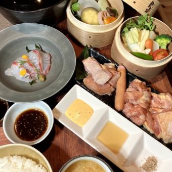 [Enjoy meat, fish and hotpot] Nae no Fumoto Course (meal only) *Reservation only