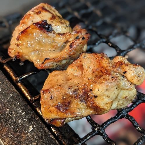 むなかた鶏の炭焼き定食