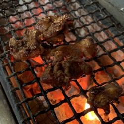 むなかた鶏の炭火焼き定食