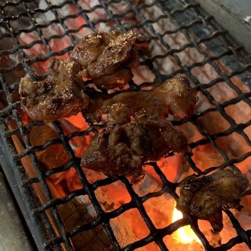 むなかた鶏の炭火焼き定食