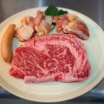 記念日や特別な日に！個室特典付き【黒毛和牛炭焼きコース】◆8800円(税込)