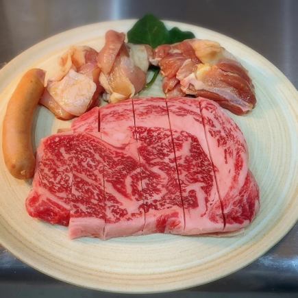 記念日や特別な日に！個室特典付き【黒毛和牛炭焼きコース】◆8800円(税込)