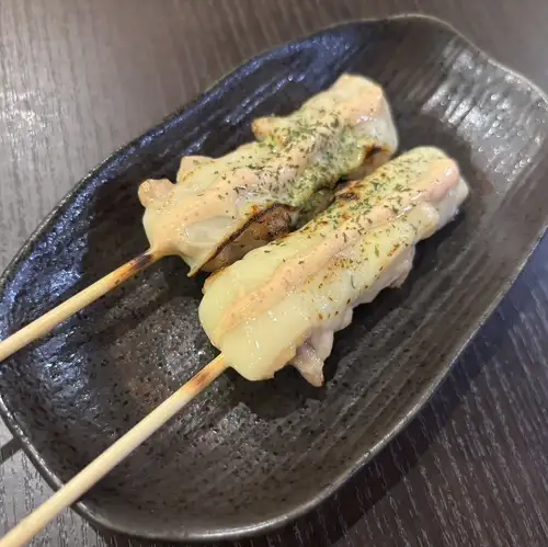 やきとり明太マヨチーズ/せせり明太マヨチーズ　各