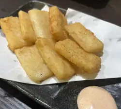 山芋の唐揚げ明太マヨ味