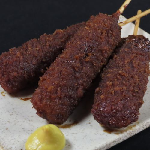 ～愛知県産～豚味噌串かつ（1本）