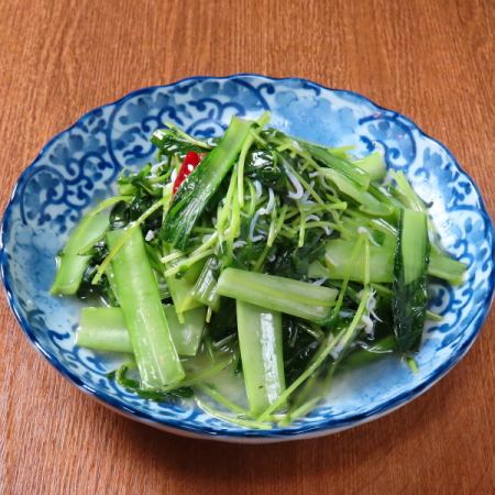 旨い！青菜炒め