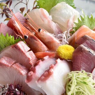 [July & August] Our proud seafood dishes! Domestic beef steak and eel hitsumabushi course: 7000 yen / 120-minute all-you-can-drink included / 10 dishes