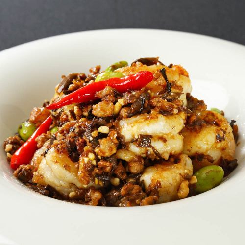 [Sichuan] Original fried shrimp with chili sauce
